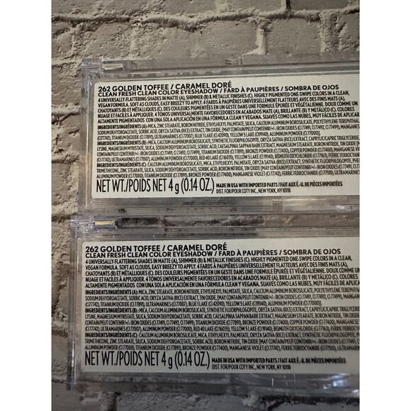 Covergirl Clean Color Eye Shadow Quad - #262 - Golden Toffee - 2 included - Picture 4 of 4